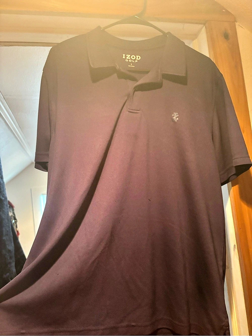 IZOD Golf polo Purple Large